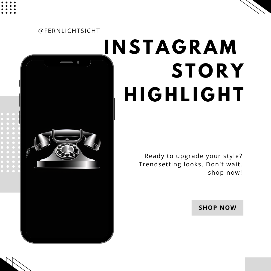 Silver Shadow: +50 Silver & Black Instagram Highlight Icons